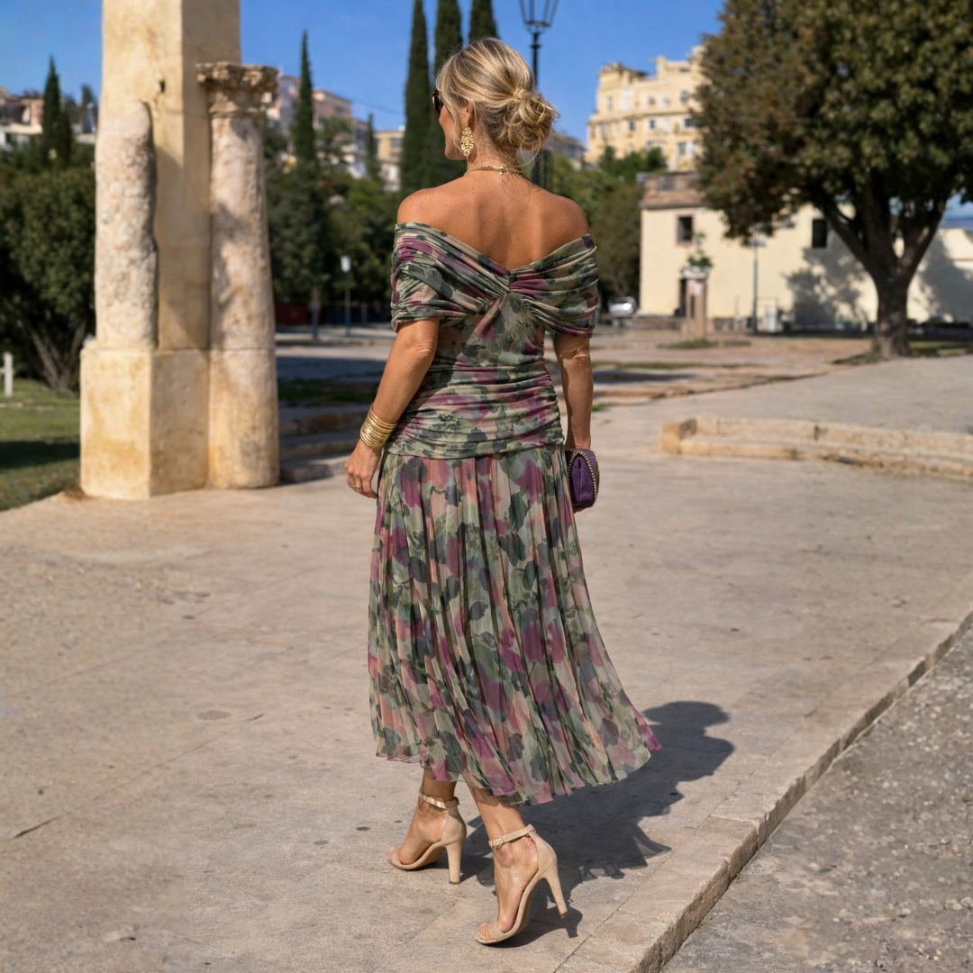 Jennifer | Off Shoulder Maxi Dress