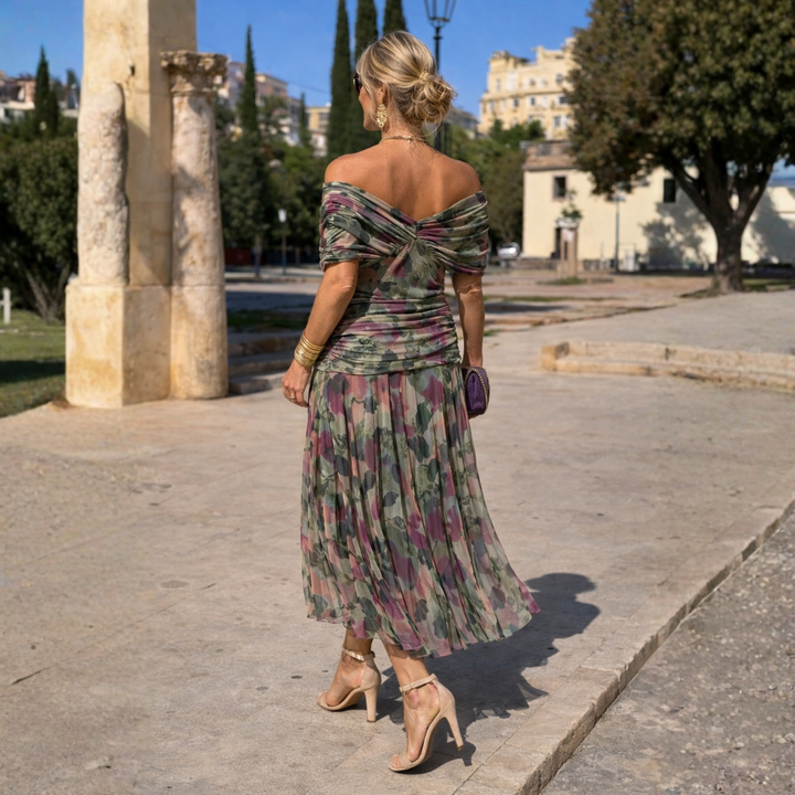 Jennifer | Off Shoulder Maxi Dress