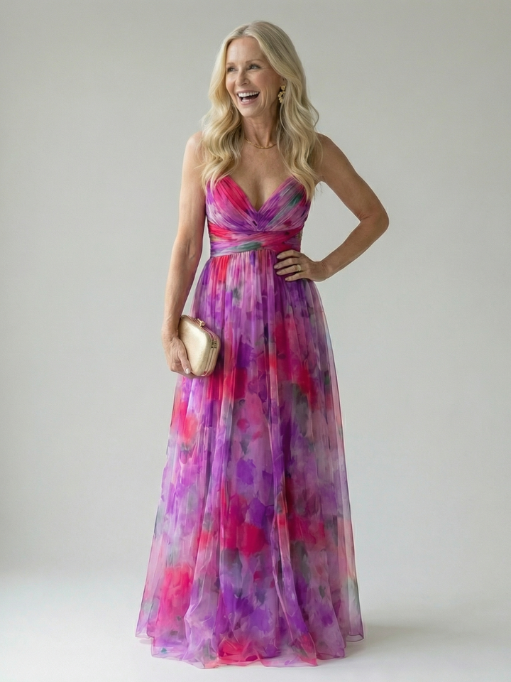 Violet &amp; Grace™ | Soft Wrap Maxi Dress