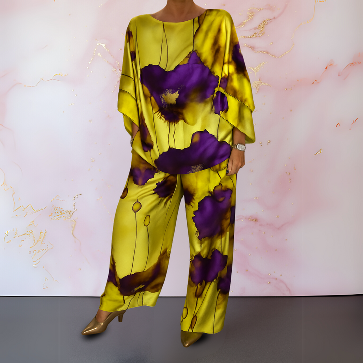 Maelora™ | Satin Two-Piece Women&
