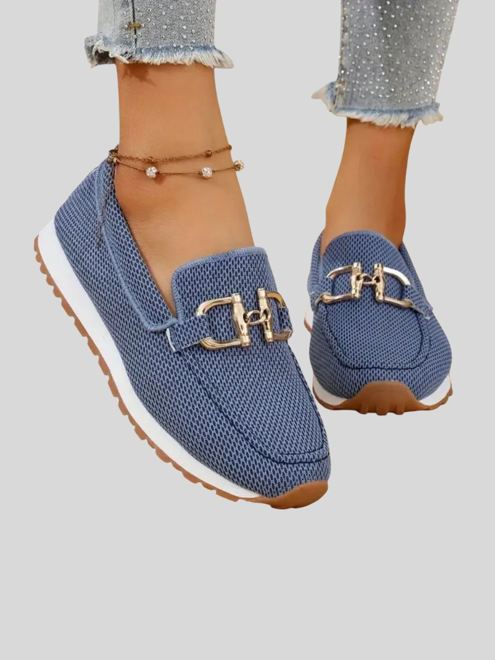 Paardenbit Detail Comfort Echt Leren Instappers