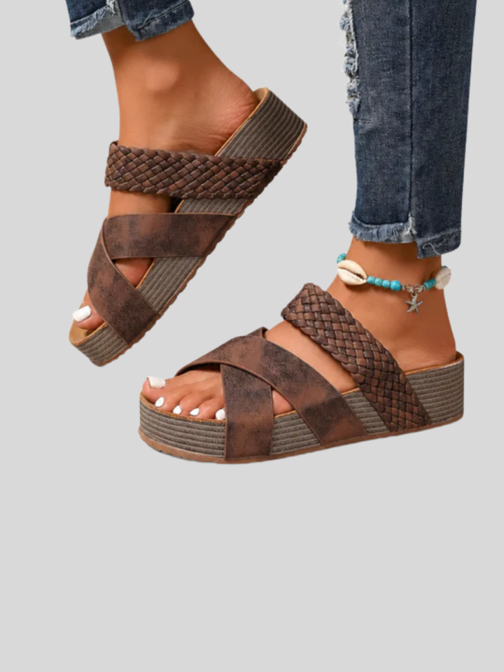 Abigail™ – Orthopedische Leren Sandalen met Bandjes