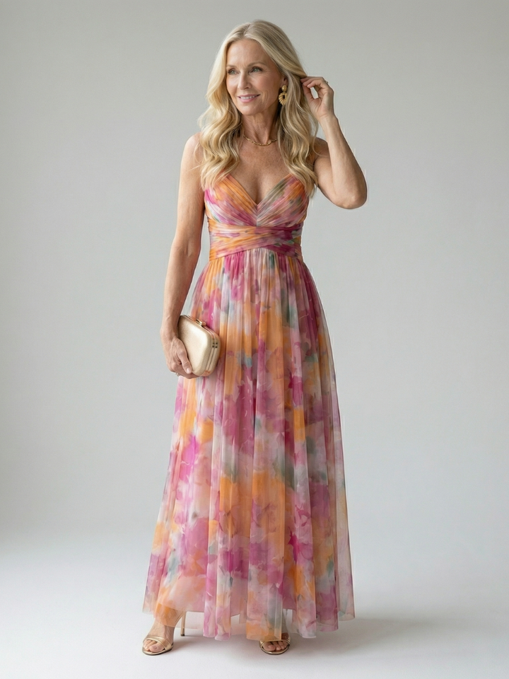 Violet &amp; Grace™ | Soft Wrap Maxi Dress