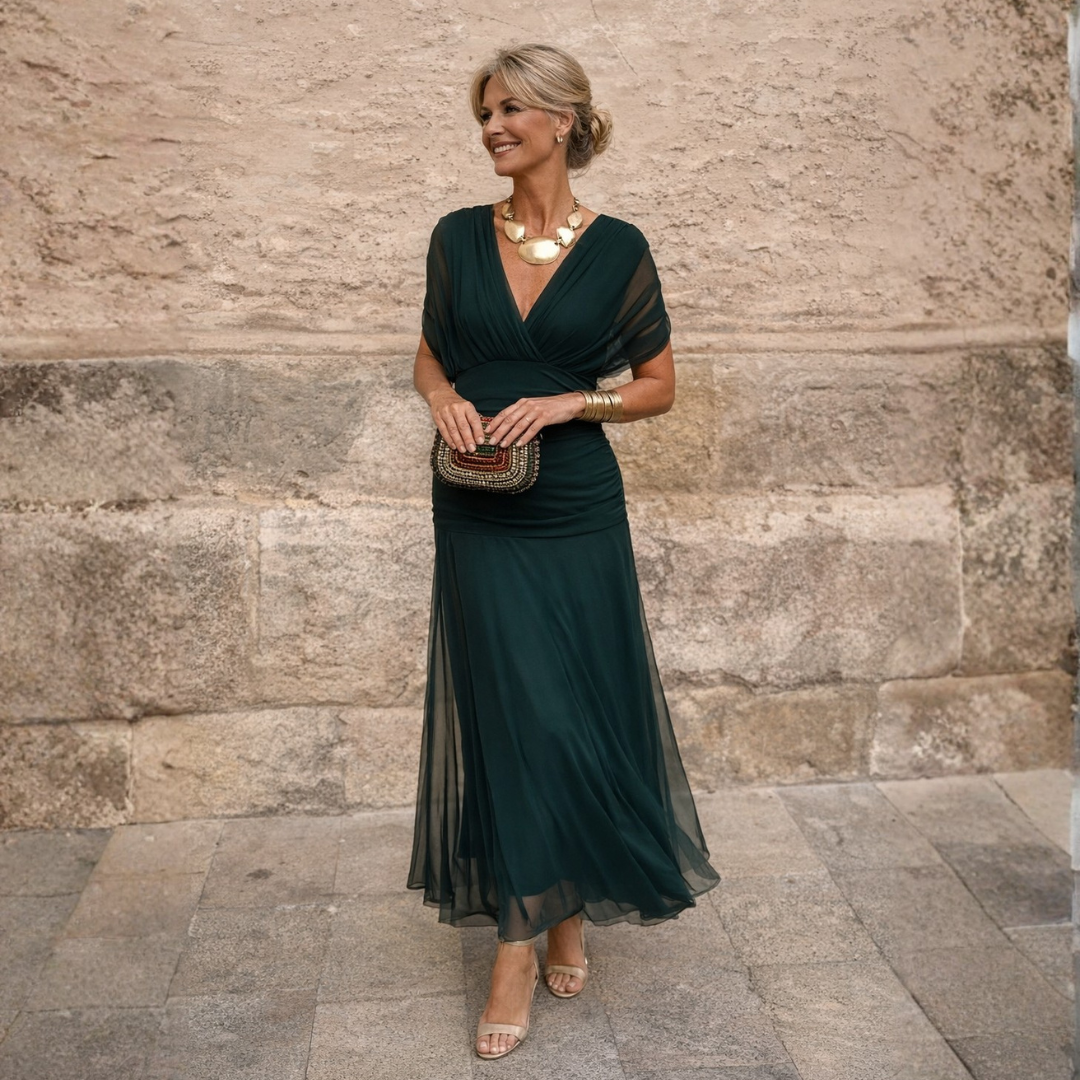 Jennifer | Off Shoulder Maxi Dress