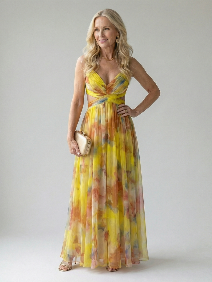Violet &amp; Grace™ | Soft Wrap Maxi Dress