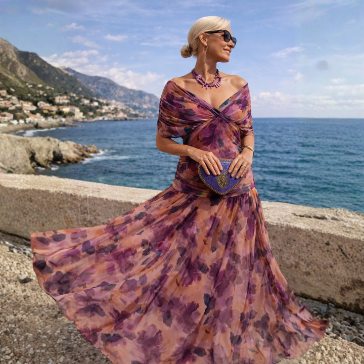 Jennifer | Off Shoulder Maxi Dress