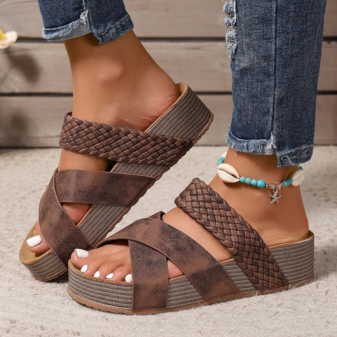 Abigail™ – Orthopedische Leren Sandalen met Bandjes