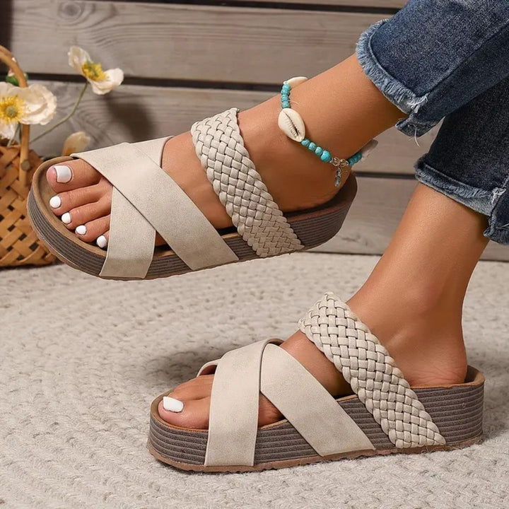 Abigail™ – Orthopedische Leren Sandalen met Bandjes