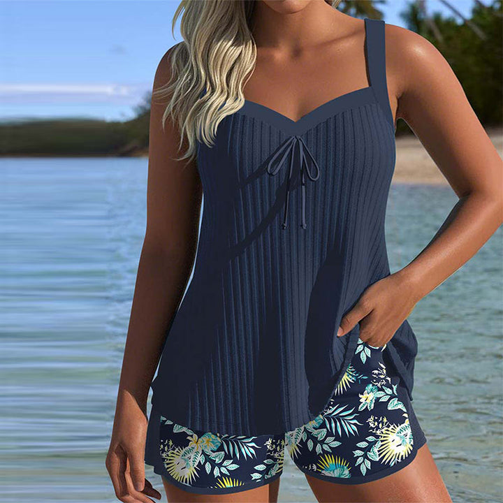 Alice | Floral Two-Piece Beach Tankini