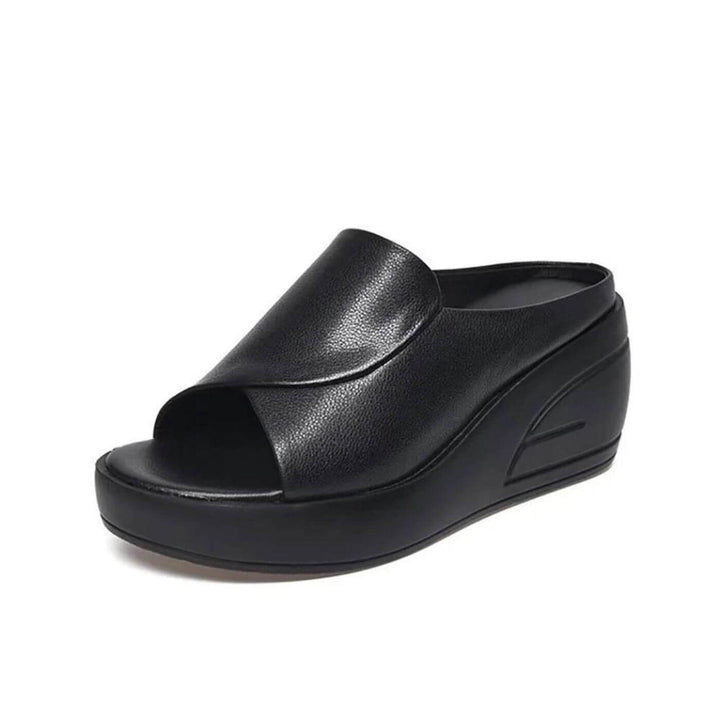Eliza™ – Orthopedische Instap Wedge Sandalen