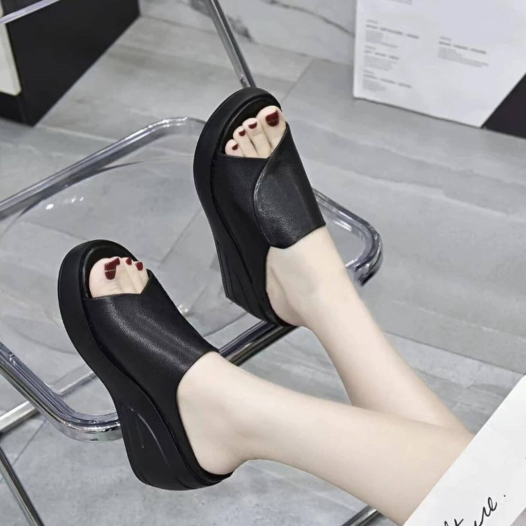 Eliza™ – Orthopedische Instap Wedge Sandalen