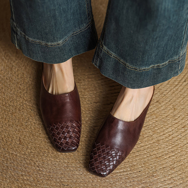 Helma™ | Genuine Leather Mules