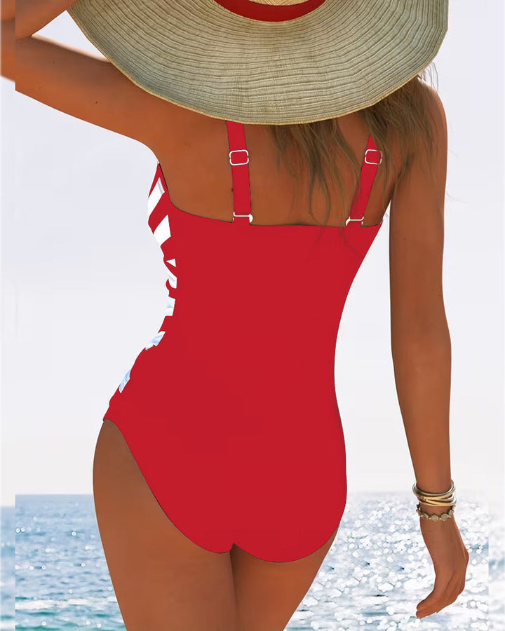 Florence | Striped One-Piece Swimsuit